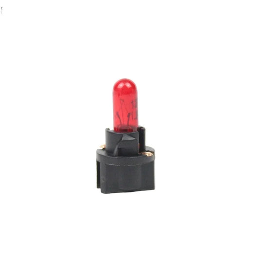 1/10pcs T5 Car Instrument Light Holder 12V Wedge Car Interior Light Bulb Gear Position Light/Centre Console Indicator Light