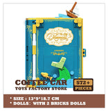 Dream Princess 3D Storybook Building Blocks Books Anime Film MOC Bricks Toys Cute Fairy Tales Model Children Girl Birthday Gifts