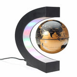 Magnetic Floating Levitation Globe LED World Map Electronic Anti-Gravity Lamp Novelty Ball Light Home Decor Lamps Birthday Gifts