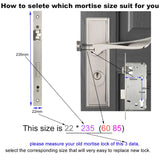 Waterproof Sliding Door Smart Lock TTLock App Alexa Fingerprint Digital Code RFID Card Anti-Lock Aluminum Glass Electronic Lock