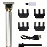 Electric Hair Cutting Machine Vintage T9 Clipper Hair Rechargeable Man Shaver Trimmer For Men's Barber Professional Hair Trimmer