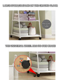 Hat Rack Triangle Hat Rack With Wheels Mobile Multi-Layer Storage Rack Hanging Clothes Rack Drying Rack Simple And Modern
