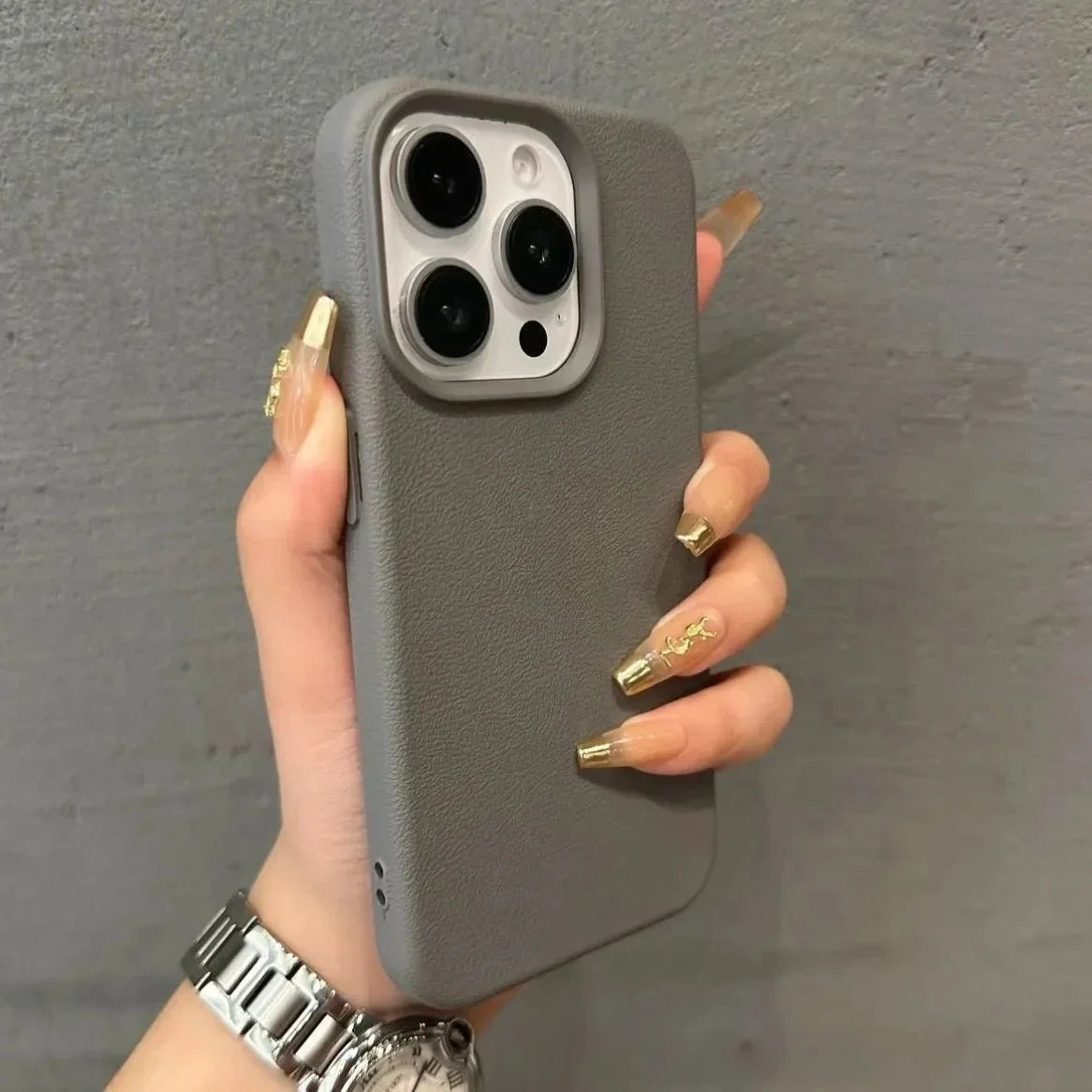 Soft Candy Color Lichee Pattern Silicone Phone Case For iPhone 11 12 13 14 15 16 ProMax Plus 16E X XS XR Shockproof Bumper Cover