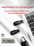 SanDisk USB 3.2 USB Flash Drive 64GB Pen Drive Memory Stick CZ410 Preto U Disco Mini Pendrive