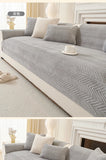 1PC Velvet Thicken Sofa Seat Cover Nordic Universal Sofa Cushion Slipcover Anti-slip L Corner Couch Towel Mat for Living Room