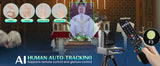 4K/1080P SDI NDI PTZ Camera 10X/20X Optical Zoom, HDMI/USB/POE | IP Live Streaming Camera for Church/Meeting/Broadcast (Youtube)