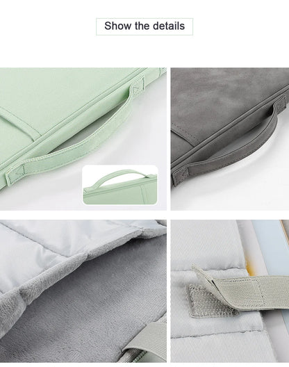 Sleeve Case For iPad 10th 9th Generation Pro 12 9 Shockproof Cover for Air 5/4 MiPad 5 Pro 11 12.4 Bag For Macbook Matepad 12.6