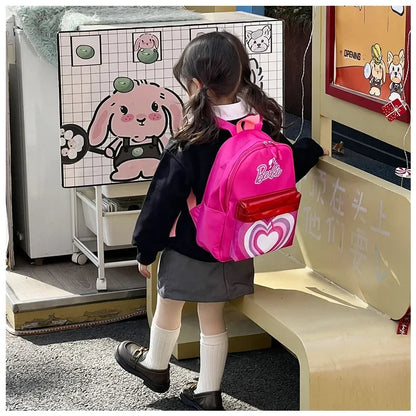 Kawaii Barbie Cartoon Anime Fashion Backpack Girl Barbie Princess Backpack Cute Kindergarten Kids Schoolbag Gift Toys