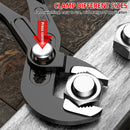 7"/8"/10"/12" Heavy Duty Quick Pipe Wrenches Large Opening Universal Adjustable Water Pipe Clamp Pliers Hand Tools for Plumber