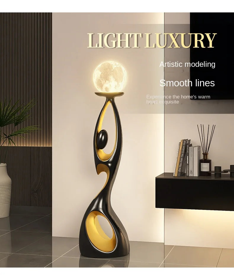 Creative Home Decor Abstract Dancing Figures Light Luxury Living Room Porch Decoration Sculpture Modern Nordic Indoor Ornaments