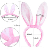 Easter Party Headband Easter Bunny Ear Head Bunny Ear Headwear Photo Booth Prop for Easter Party Decorations Costume Accessories