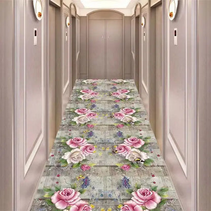 Home Decor Balcony 3D Passage Long Corridor Carpet Entrance Hall Stair Corridor Rugs Bedroom Customizable Carpet 