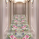 Decoración del hogar Balcón Pasaje 3D Alfombra de pasillo largo Entrada Hall Escalera Pasillo Alfombras Dormitorio Alfombra personalizable 