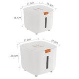 Pet Food Storage Barrel, Large Sealed Moisture-Proof Food Container for Cat Food and Dog Food