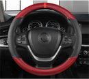 Fashion Universal Car Steering Wheel Cover Breathable Anti Slip Car Decoration Suitable 37-38cm Steering Wheel Cover Accessories