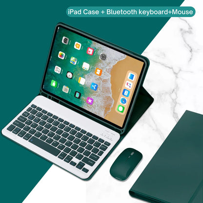 For iPad 5th Gen 2017 6th Gen 2018 9.7inch Case, Bluetooth keyboard case for iPad Air 1st 2nd Pro 9.7inch