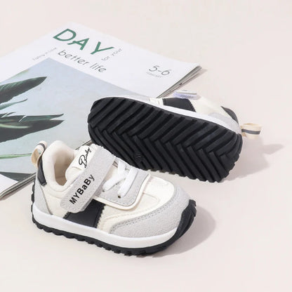 Spring and Autumn Children Casual Sports Shoes High Quality Anti Slip Walking Shoes for Girl Boy Cute Baby Prewalker Shoes BM16