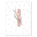 Pink Butterfly Wall Art Nursery Canvas Prints Painting Sun Rainbow Daisy Heart Posters Kawaii Pictures for Kids Girl Room Decor