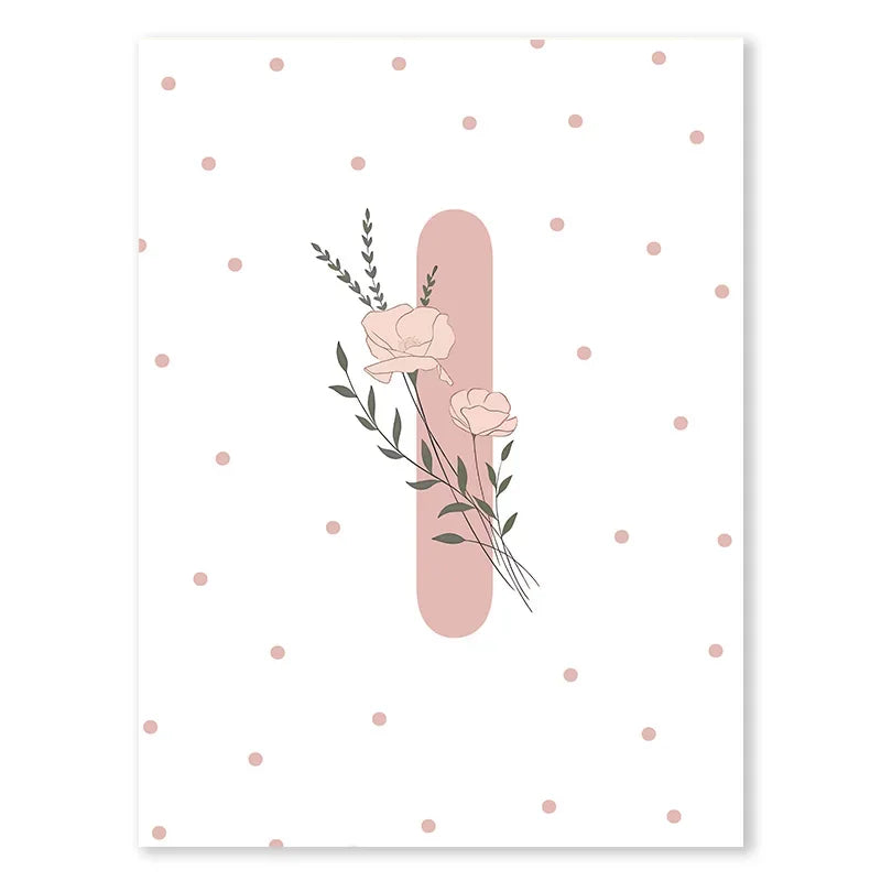 Pink Butterfly Wall Art Nursery Canvas Prints Painting Sun Rainbow Daisy Heart Posters Kawaii Pictures for Kids Girl Room Decor