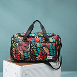 Oxford Leaves Large Capacity Travel Tote 2026 New High Quality Durable Bags Portable Daily Commute Versatile Travel Bags