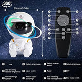 Astronaut Light Projector with Nebula Galaxy Projector Night Light Star Projector for Home Decorative Bedroom Children Kids Gift