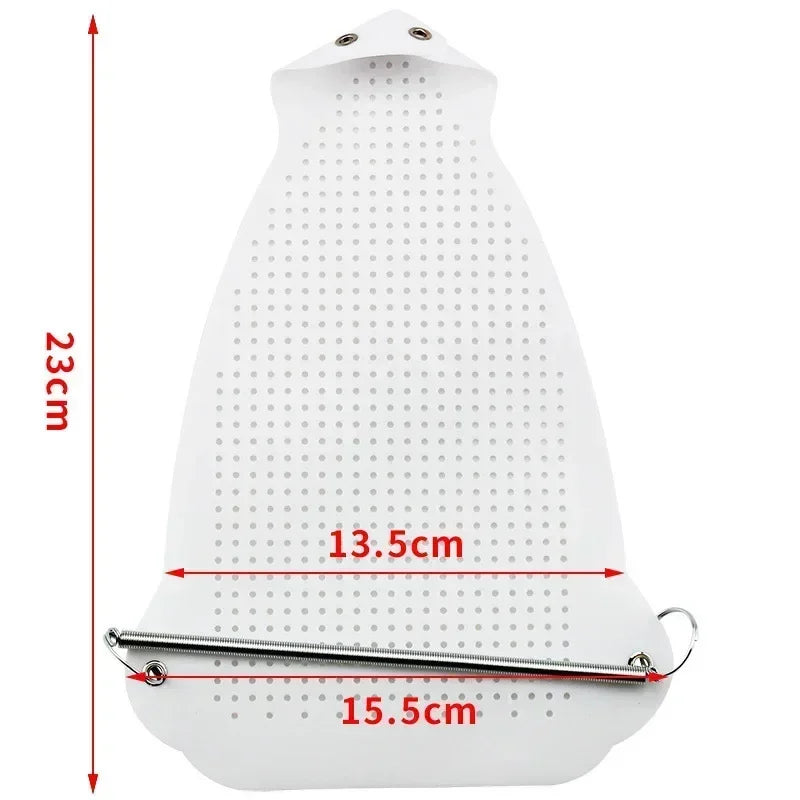 Funda para zapata de planchado. Funda de tela para zapata de planchado. El protector de la placa de plancha protege la suela de su plancha para un uso duradero.