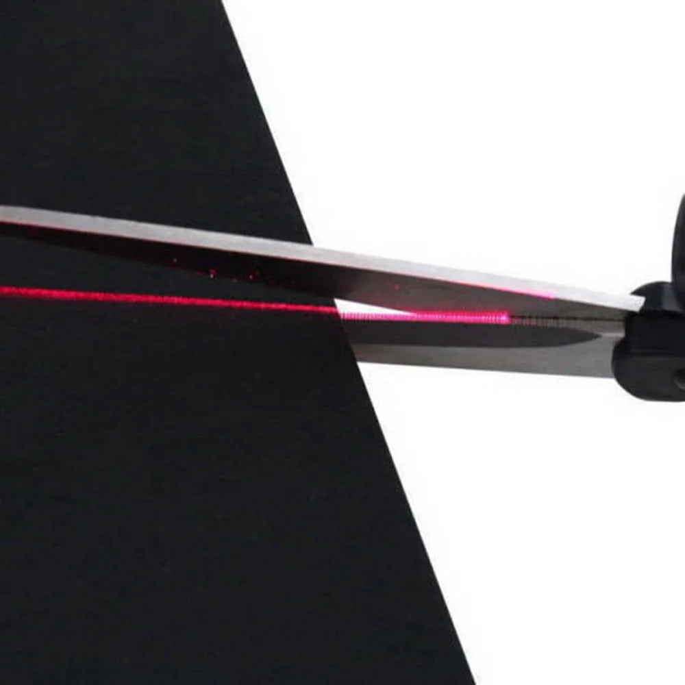 New Professional Laser Guided Scissors Infrared Scissors Home Crafts Multifunctional Scissors