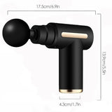 Deep Tissue Muscle Fascial Gun Muscle Massage Gun Handheld Percussi on Massager For Body Back And Neck Leg