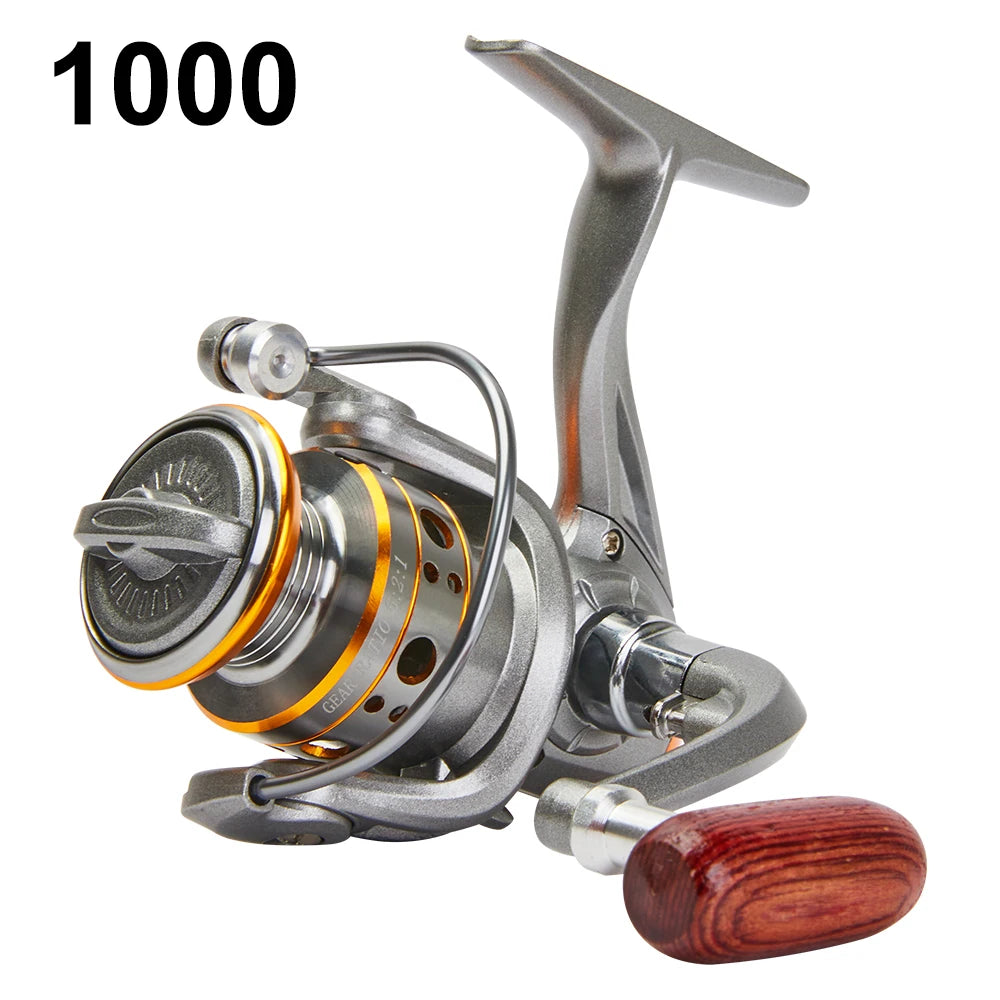 BILLINGS DC 1000~7000 Series,5.2:1 Gear Ratio,26LB Max Drag,CNC Metal Spool,Spinning Fishing Reel,For Freshwater Saltwater