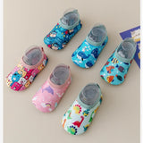 2026 Summer 0-5Y Baby Girls Walkers Shoes Mesh Breathable Anti-Slip Soft Boys Children Shoes Cartoon Print Toddler Indoor Shoes