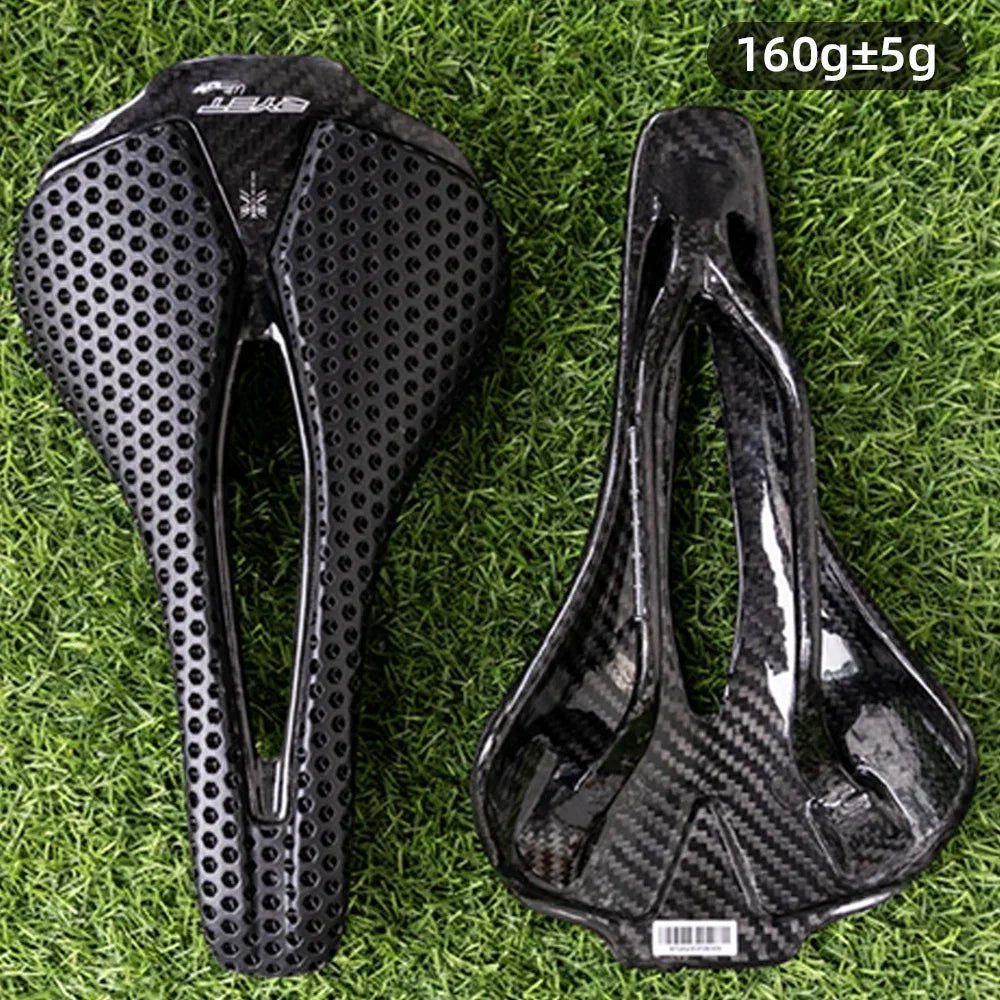 RYET Bicycle Saddle Ultralight Racing Bike Full Carbon Bike Seating Saddles 115g 7x9mm Road Sports Cushion Cycling Accessories