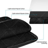 Black Cat Laptop Bag Tablet Notebook Case For Hp Dell Lenovo Computer For Macbook Air Pro Retina 10-17 Sleeve