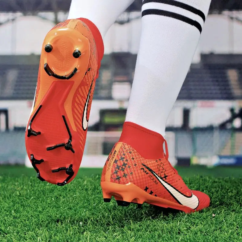 Nike Zoom Superfly 9 Acad MDS FG/MG - Zapatillas de fútbol para hombre, corte medio, caña alta, FG/MG, clavos mixtos, MDS, FD1162-600