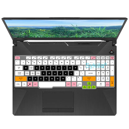 Keyboard Cover for ASUS TUF Gaming A15 A16 A17 Dash F15 F16 F17 FA507 FA607 FX507 FX607 FA707 Silicone Protector Skin Case 15 16