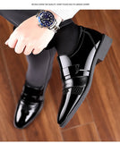 Luxury Men's Leather Shoes Retro Carved Lace-up Brogue Oxford Wedding Men Dress Shoes Male Formal Business Gentleman Office Shoes