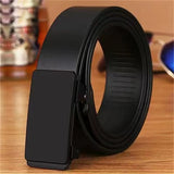 Cinturones de marca famosa para hombre, cinturones de cuero genuino de lujo de calidad, correa de metal con hebilla automática.