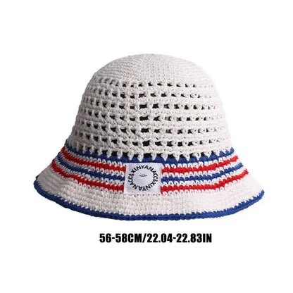 31BB Patterned Breathable Fisherman Hat Fabric Warm Season Shore Headwear Korean Fashion Lightweight Outdoor Sun For