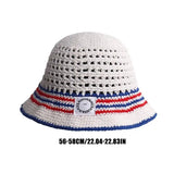 31BB Patterned Breathable Fisherman Hat Fabric Warm Season Shore Headwear Korean Fashion Lightweight Outdoor Sun Protection