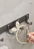 Gancho adhesivo fuerte para colgar en la pared, para toallas, baño, cocina, baño, sin perforaciones, gancho adhesivo de carga