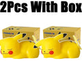 Pokemon Pikachu Anime Soft Night Light, Luz LED bonito, Luz de cabeceira do quarto, Decoração do quarto, Decoração de mesa Kawaii, Dute Light, Novo