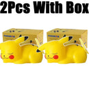 Pokemon Pikachu Anime Soft Night Light, Luz LED bonito, Luz de cabeceira do quarto, Decoração do quarto, Decoração de mesa Kawaii, Dute Light, Novo