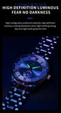 OLEVS 3638 Mens Watch Original Quartz Watch Stainless Steel Waterproof Luminous Large Dial Day Date Watches Luxury Men Box Reloj