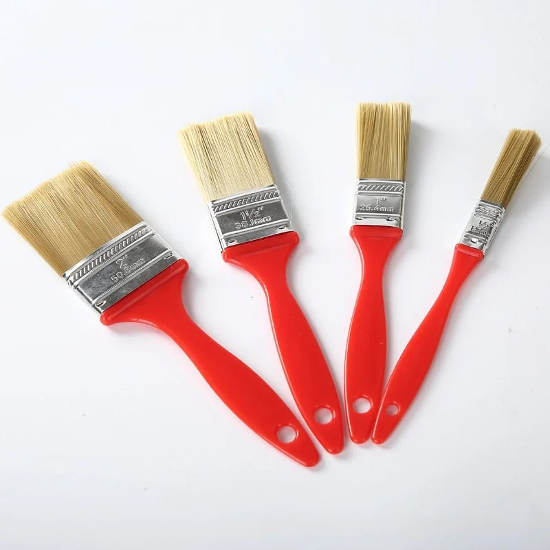 Red paint does not shed dust brush, cleaning brush, paint tools, paint brush