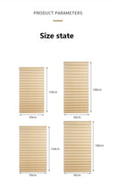 Blind for Window Self Adhesive Pleated Blinds Cordless No Drill Fabric Blinds Room Darkening Shades Blackout Shades for Bathroom