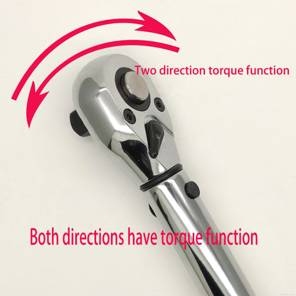 5-60N.m Torque Wrench 3/8 Inch Square Drive Torques Key ±3% High Precision Torque Wrench Professional Bicycle Automotive Tool