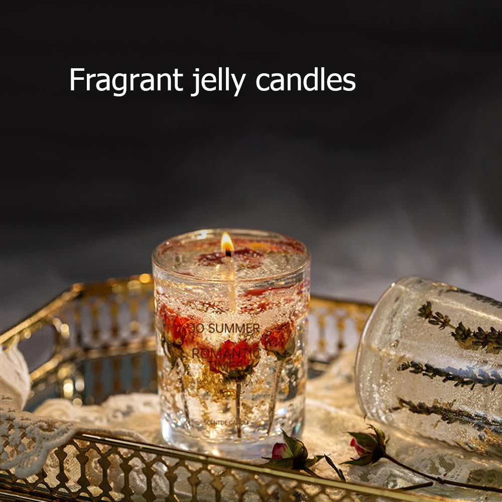 Scented Wax Candle Smokeless Aromatic Soybean Candles Aromatherapy Wedding Birthday Party Gift Christmas Home Decoration