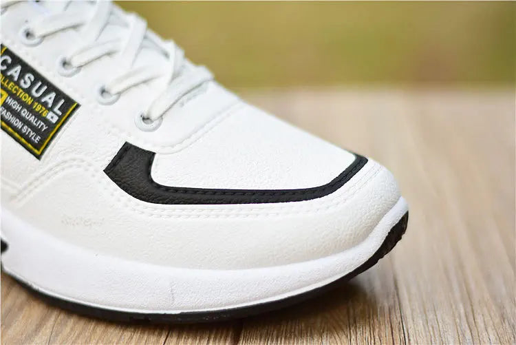 Zapatillas de running para hombre, transpirables, con amortiguación de aire, con cordones, antideslizantes, para exteriores