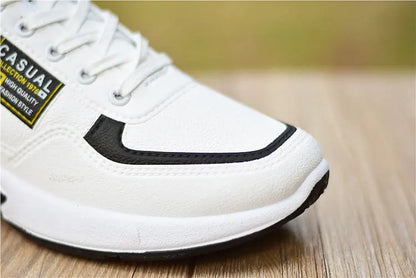 Zapatillas de running para hombre, transpirables, con amortiguación de aire, con cordones, antideslizantes, para exteriores