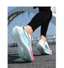 Marathon Cushion Carbon Plate Sports Running Shoes Men Breathable Lightweight Women Comfortable Nonskid Speciality Sneakers 45