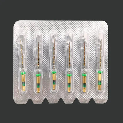 Dental Wave Gold One Files 6pcs/pack Reciprocational Large Primary Files Rotary Dental Endo NITI Files Endodontic Dental Files